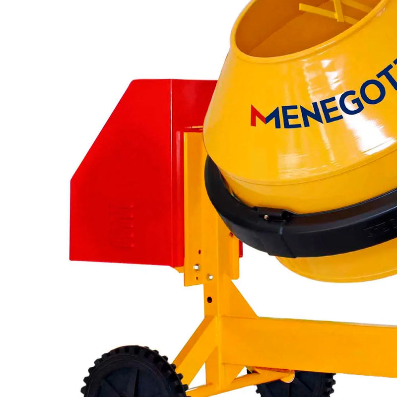 Betoneira 400L Mono 2CV 110V Chapa de Aço de 2,66mm Rental Max com Kit de Segurança MENEGOTTI-4001126